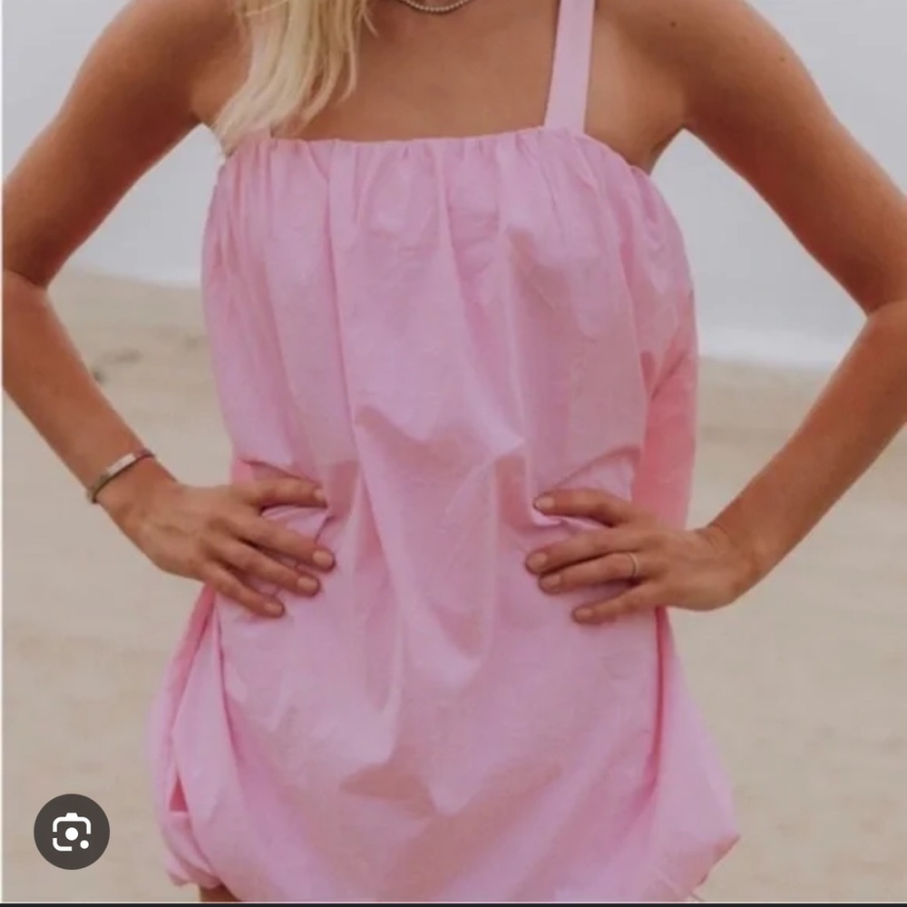 Daily Drills light pink bubble dress